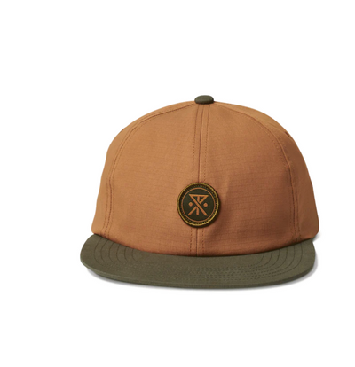 Campover Strapback Hat- Military/ Pignoli