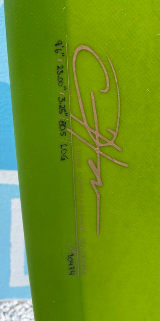 LONEWOLF (ライム&ピーチ)2本 グリーンスポット1本 みしです 9'6 LOG - Green – Gypsy Life Surf Shop