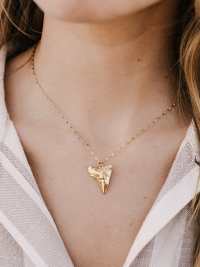 The Gypsy Shark Tooth Necklace - OG