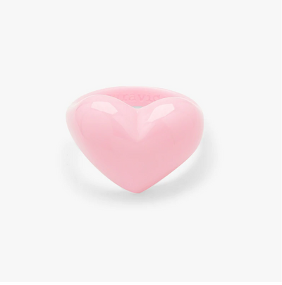 Bubble Heart Ring - Opaque