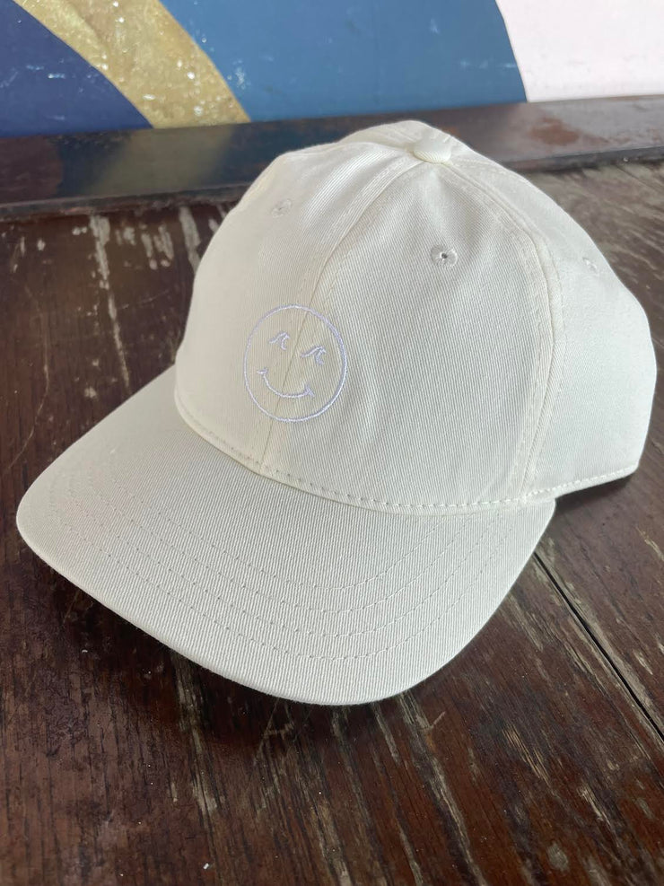 Smiley Dad Hat - Cream