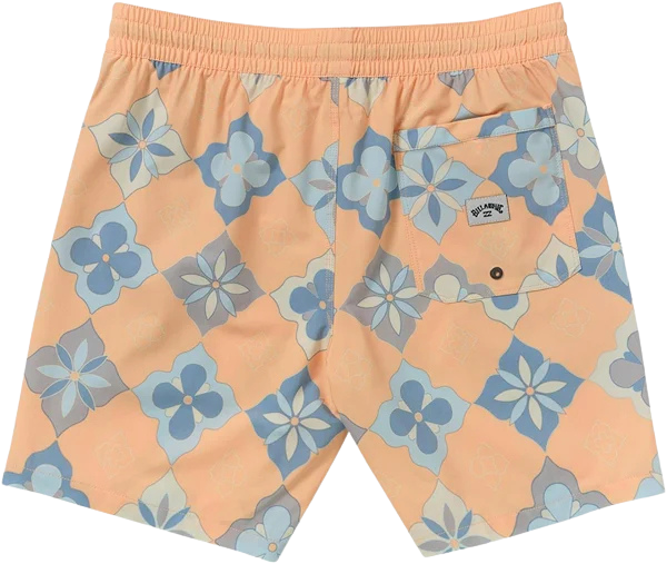 Good Times Layback 16" Trunks - Peach