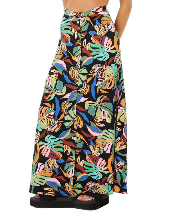 Sunset Luau Maxi Skirt - Multico