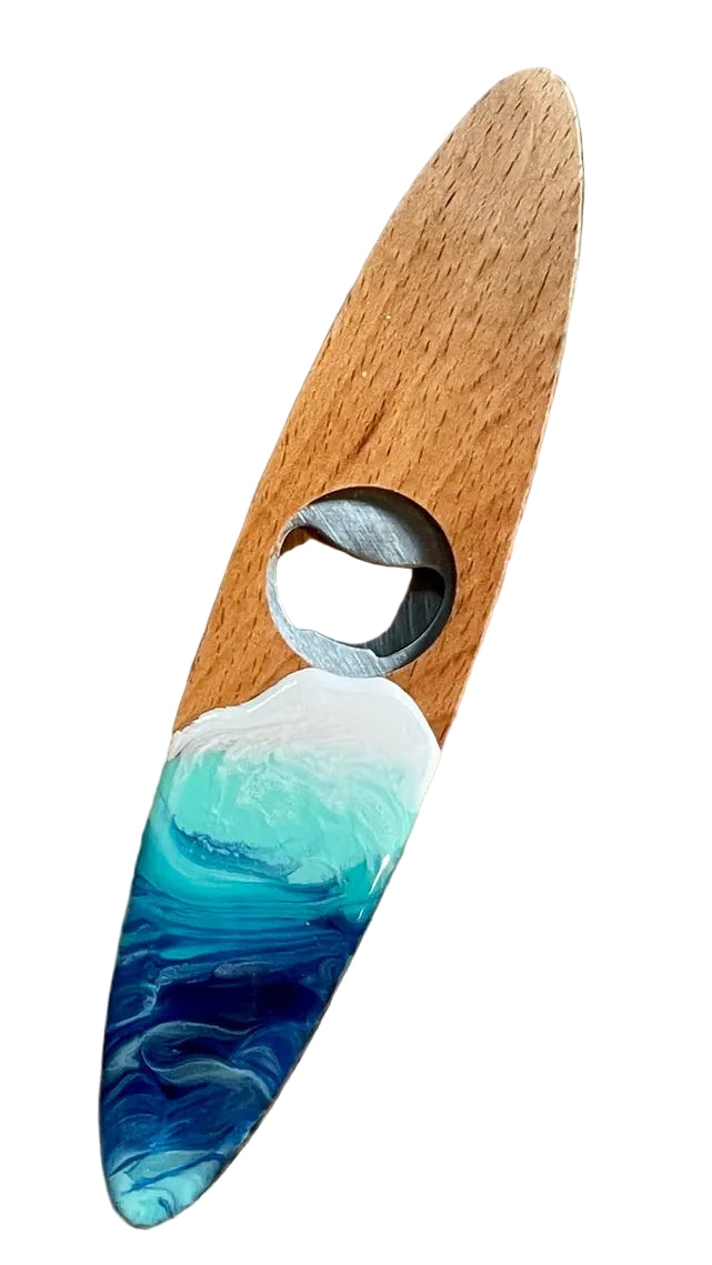 Surfboard Resin Beach Bottle Opener