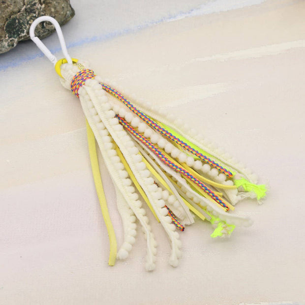Bohemian Style Long Tassel Keychain - Assorted