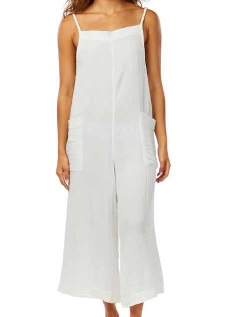 Premium Surf Jumpsuit - White
