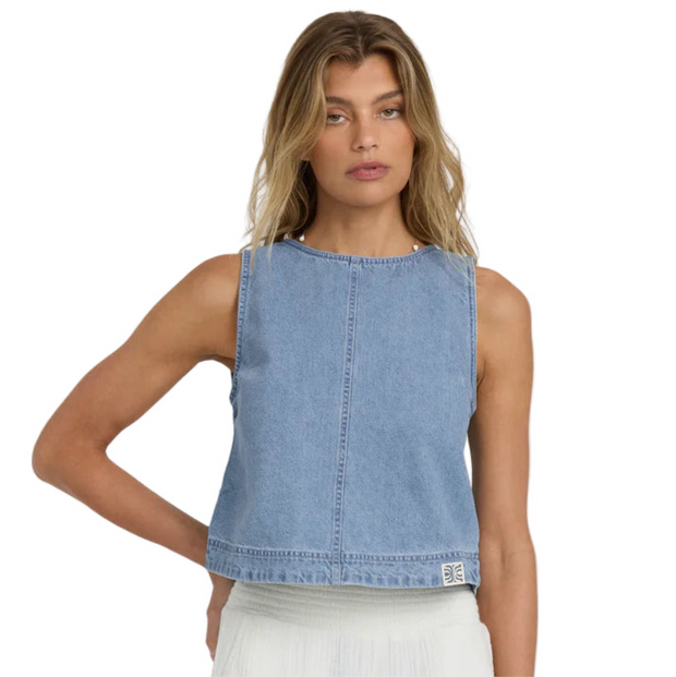 Sea Breeze Tank - Sea Blue