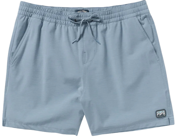 Every Other Day Layback 16" Trunks - Dusty Blue