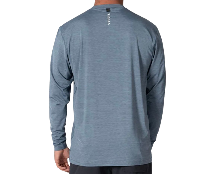 Twisted Eco (non Hooded) Long Sleeve Sun Shirt - Slate Heather