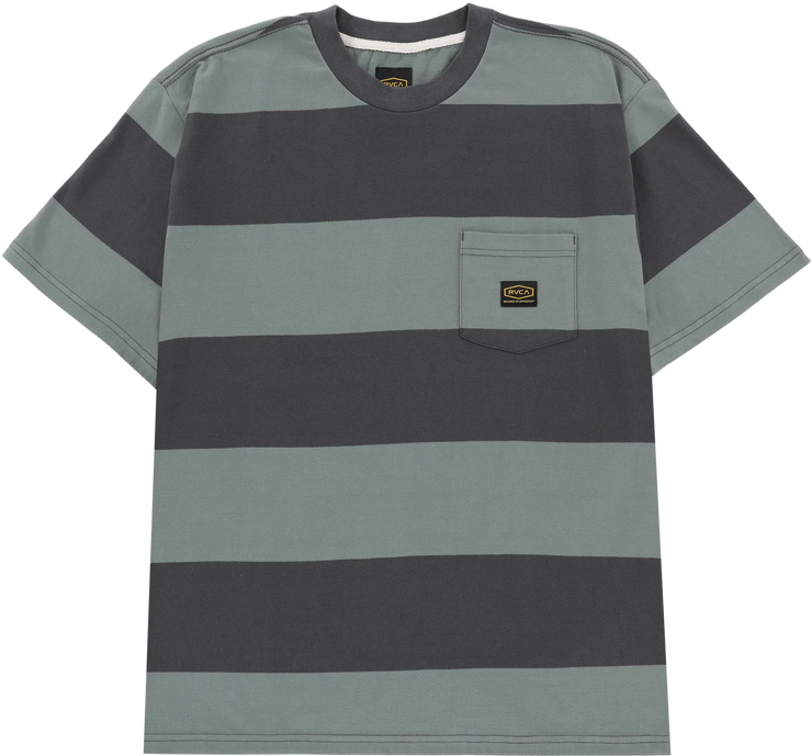 Dayshift Stripe Shirt - Balsam Green
