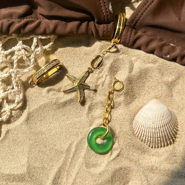 Agate Bikini Pendant Charm