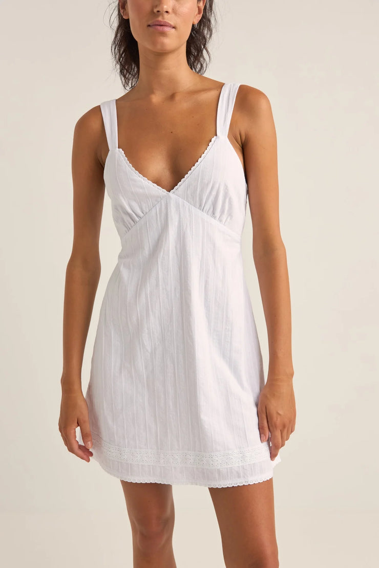 Brighton Mini Dress - White