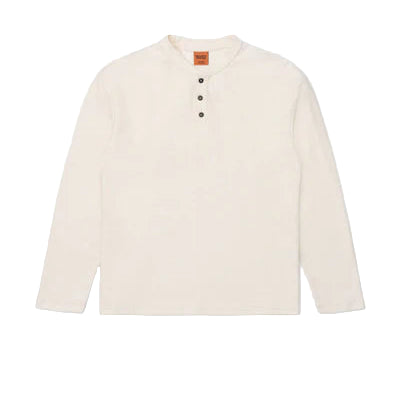 Vintage Terry Ls Henley - Natural