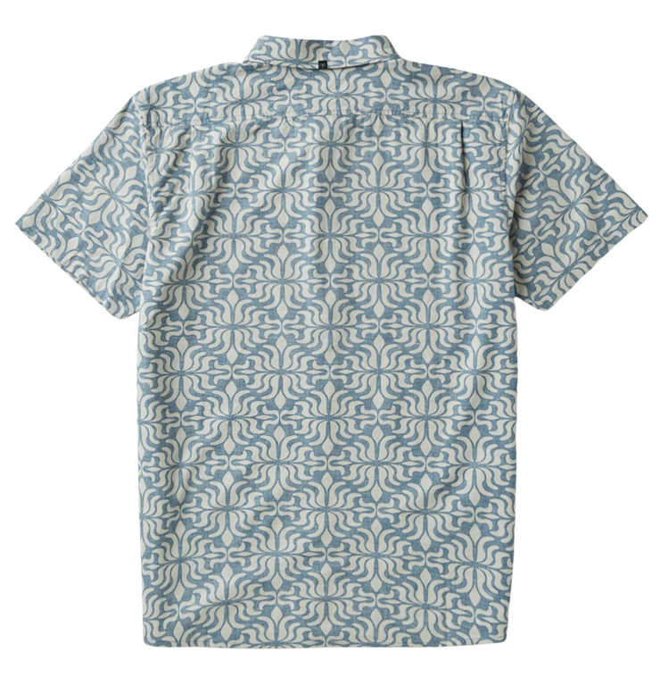 Zanzibar Eco Short Sleeve Shirt - Dark Blue