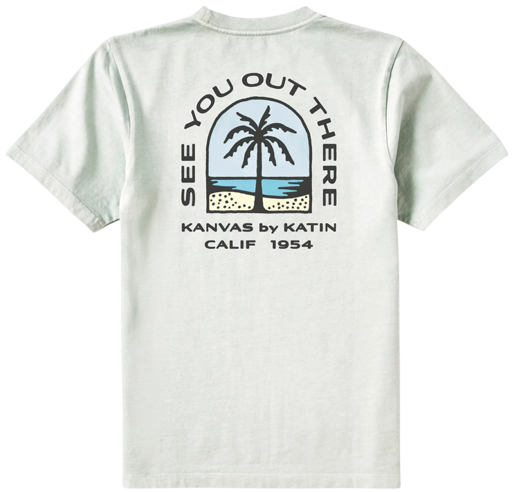 Passage Tee - Seafoam