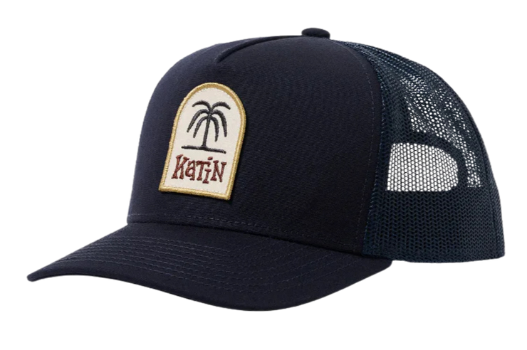 K Palm Trucker Hat - Polar Navy