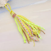 Bohemian Style Long Tassel Keychain - Assorted