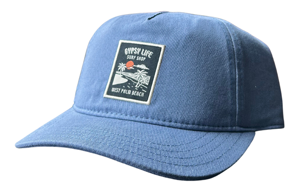 Gypsy Life Patch Trucker Hat - Slate