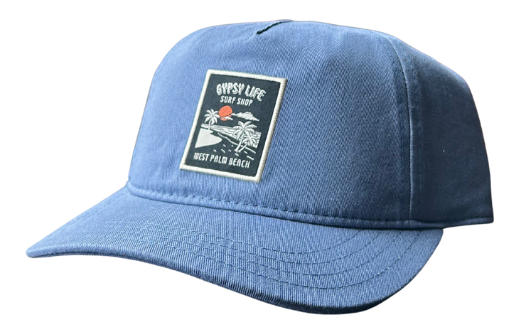 Gypsy Life Patch Trucker Hat - Slate