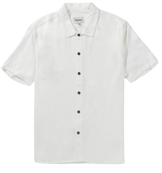 Textured Linen Shirt - Natural
