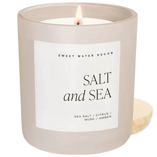 Salt and Sea 11 oz Soy Candle