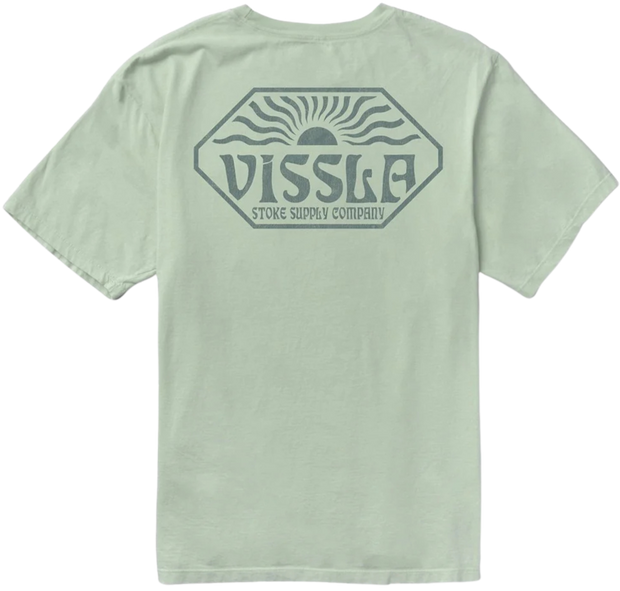 Psycho Sun Premium Organic Pocket Tee - Agave