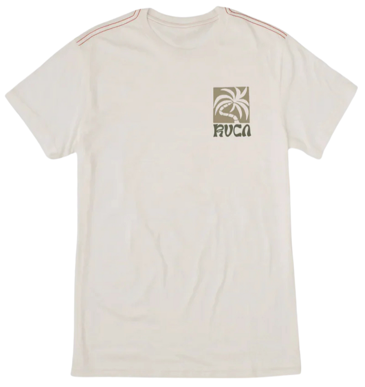 Fronds T Shirt- Antique White