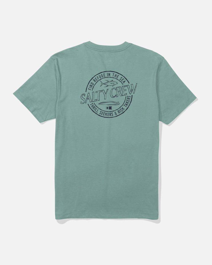 Skewed Tee - Mackerel