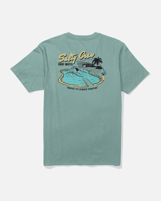 Surf Motel Tee - Mackerel