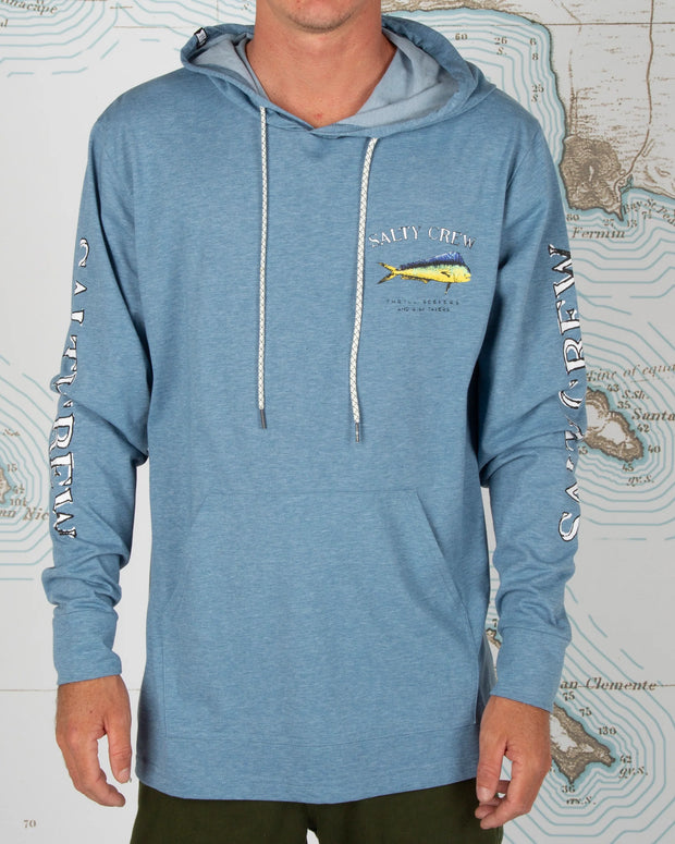 El Dorado Hood Tech Tee - Harbor Blue