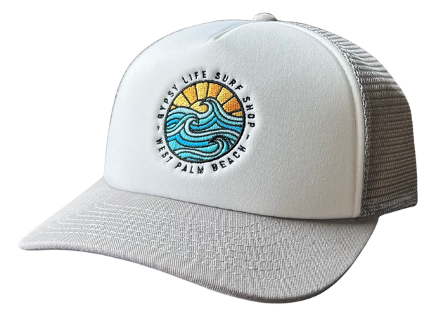 Gypsy Life Foamy Trucker Hat - Steel