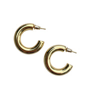 Chunky Gold Hoops | Medium