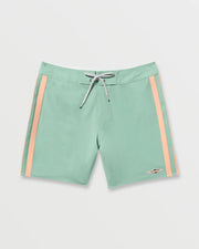 Kirra Pro Performance 18" Boardshorts - MIST GREEN