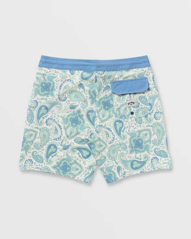 Good Times Lo Tide 18" Boardshorts - Seafoam