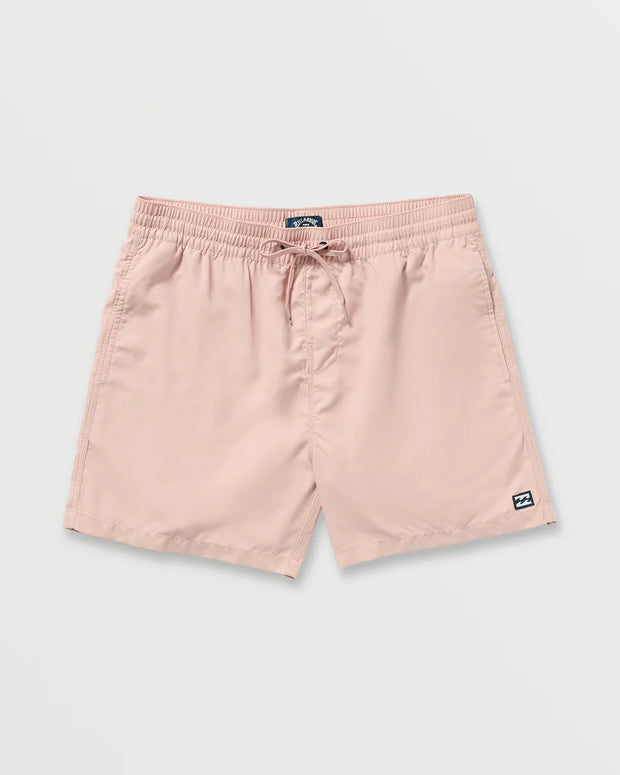 All Day Layback 16" Trunks - Dusty Pink