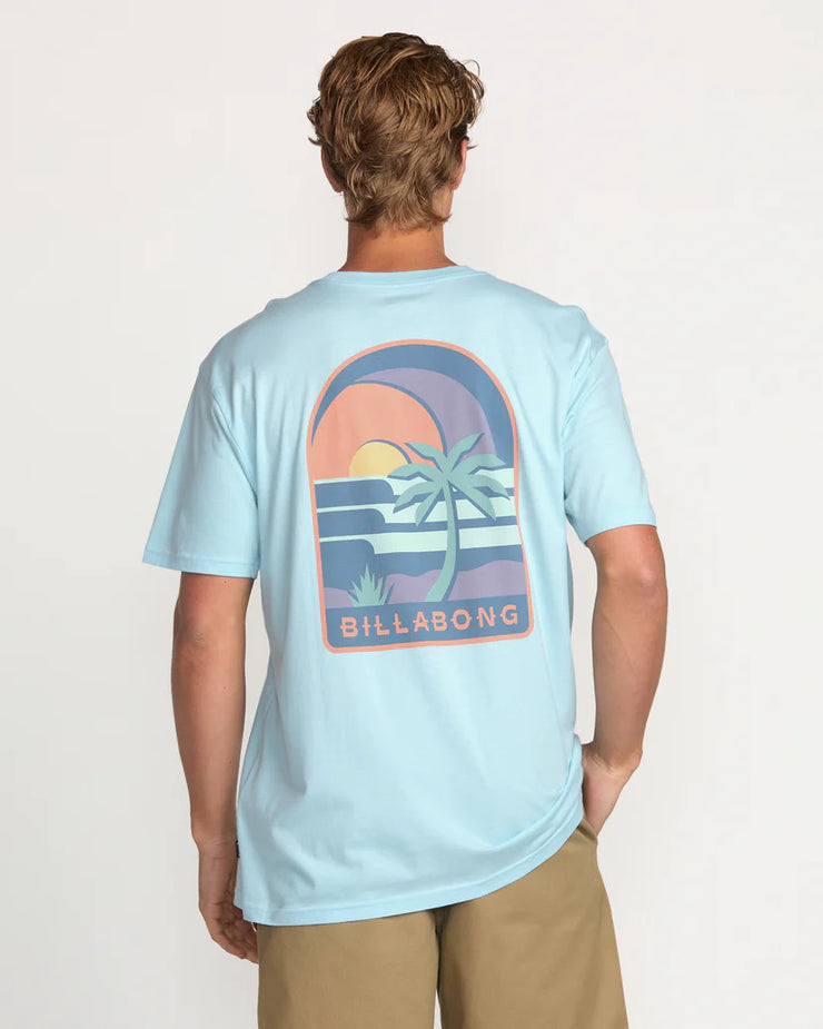 Portal Premium Tee - Coastal Blue
