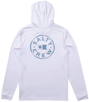 Watermark Sunshirt Hoodie - White
