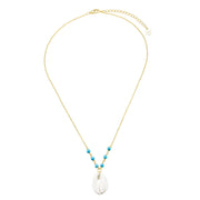 Julia Necklace: Gold