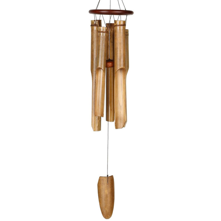 Ring Bamboo Chime - Large, Cocoa