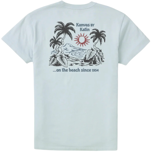 Warped Tee - Light Blue