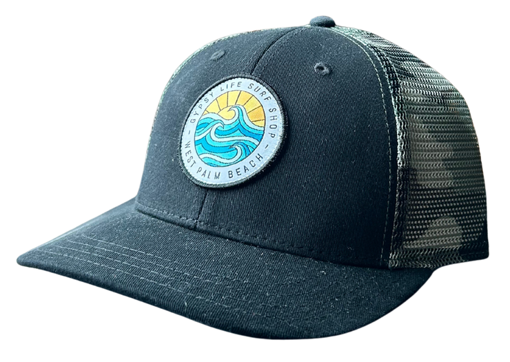 Gypsy Life Surf Shop - OG Logo - Black/Army Camo
