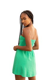 Zoey Dress- Emerald Green