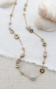 Glitter TIDE Necklace: 16"