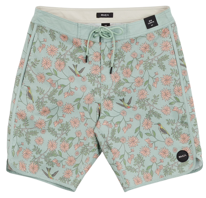 Arch Boardshorts 19"- Green Haze
