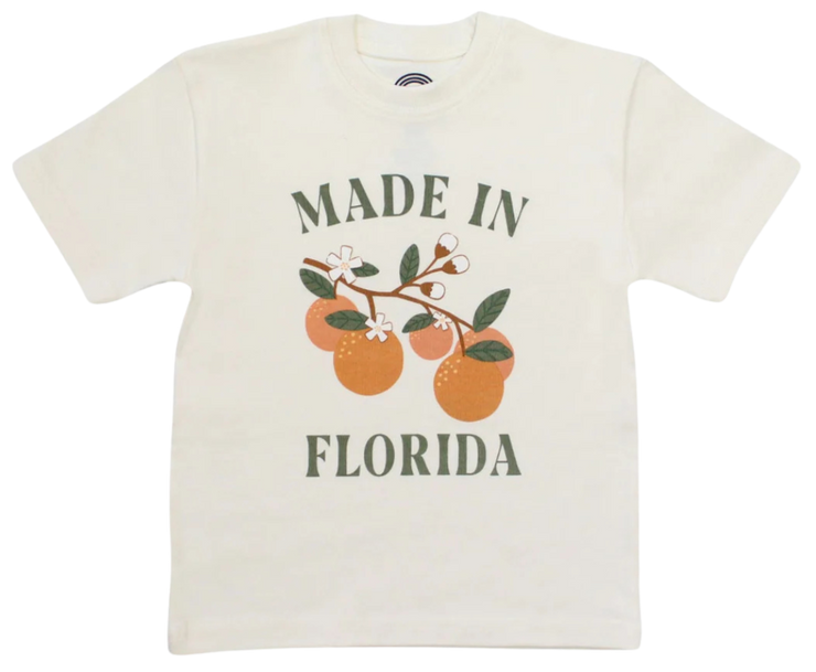 Made in Florida Oranges Cotton Toddler Tee