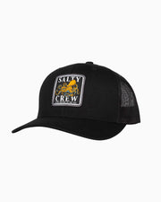 Ink Slinger Retro Trucker Hat - Black