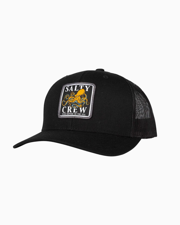 Ink Slinger Retro Trucker Hat - Black