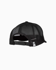 Ink Slinger Retro Trucker Hat - Black