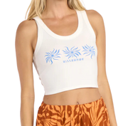 Miles Away Tank - Salt Crystal