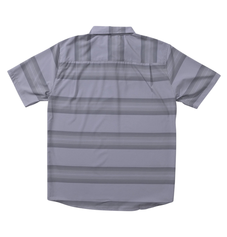 Sundown Perforated Polo - Light Grey